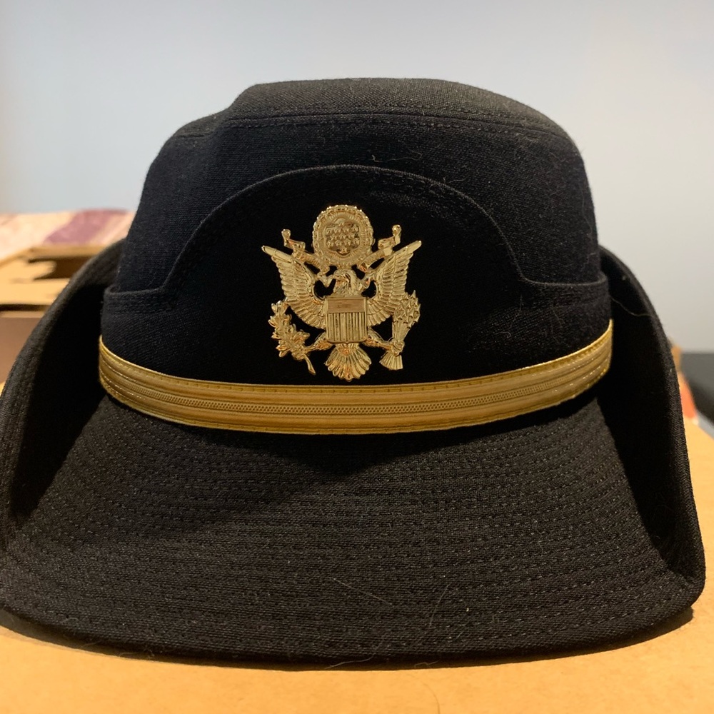 Kingform Cap army blue female officer hat, no grade Size 22